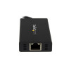 3 Port Portable USB 3.0 Hub with Gigabit Ethernet Adapter NIC -  Aluminum w/ Cable
