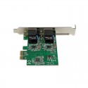 Dual Port Gigabit PCI Express Server Network Adapter Card - PCIe NIC