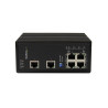 6 Port Unmanaged Industrial Gigabit Ethernet Switch with 4 PoE+ Ports - DIN Rail / Wall-Mountable