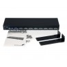 StarTech.com 1U 19in Rackmount LCD Console with Integrated 8 Port KVM Switch