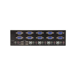 StarTech.com 4-port KVM switch with dual VGA - USB 2.0