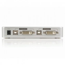 StarTech.com  2 Port USB DVI KVM Switch with Audio and Cables
