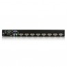 StarTech.com Enhanced KVM Switch Over IP SV841HDIE - KVM switch - PS/2 - 8 ports - 1 local user - 1 IP user - 1U -
