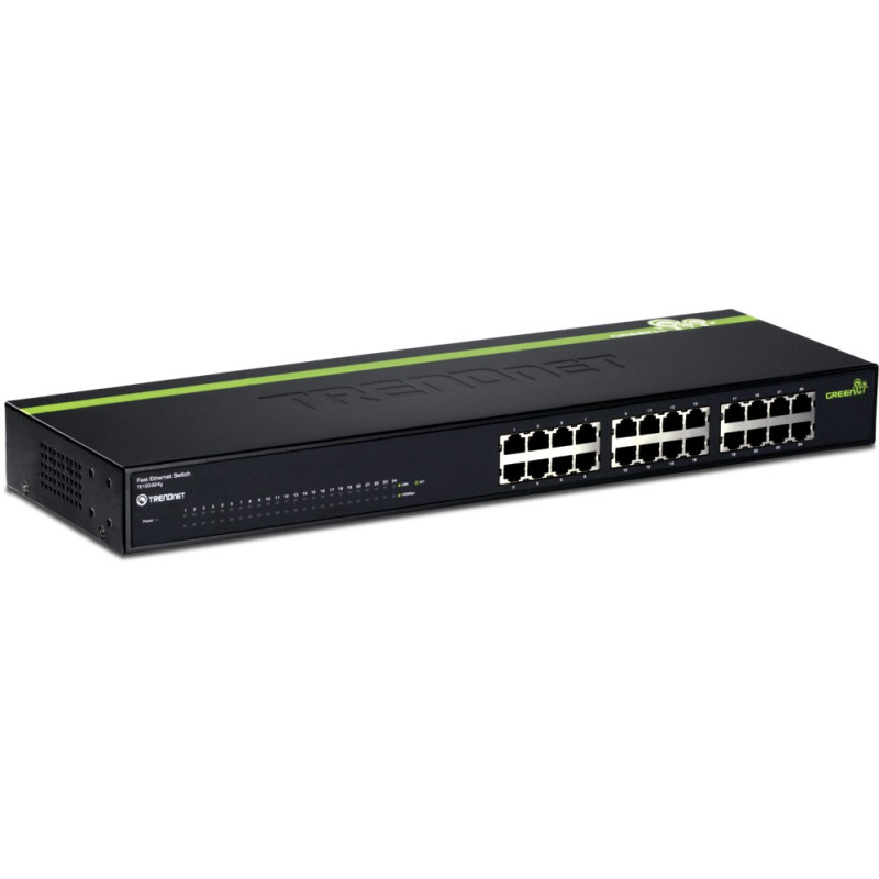 Trendnet TE100-S24g 24-Port 10/100Mbps GREENnet Switch