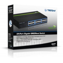 Trendnet TEG-S24DG 24-Port Gigabit GREENnet Switch