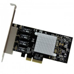 StarTech.com 4-Port Gigabit Ethernet Network Card - PCI Express, Intel I350 NIC | StarTech.com Network Cards & Adapters