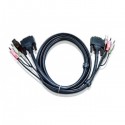 Aten 2L-7D02UD keyboard video mouse (KVM) cable