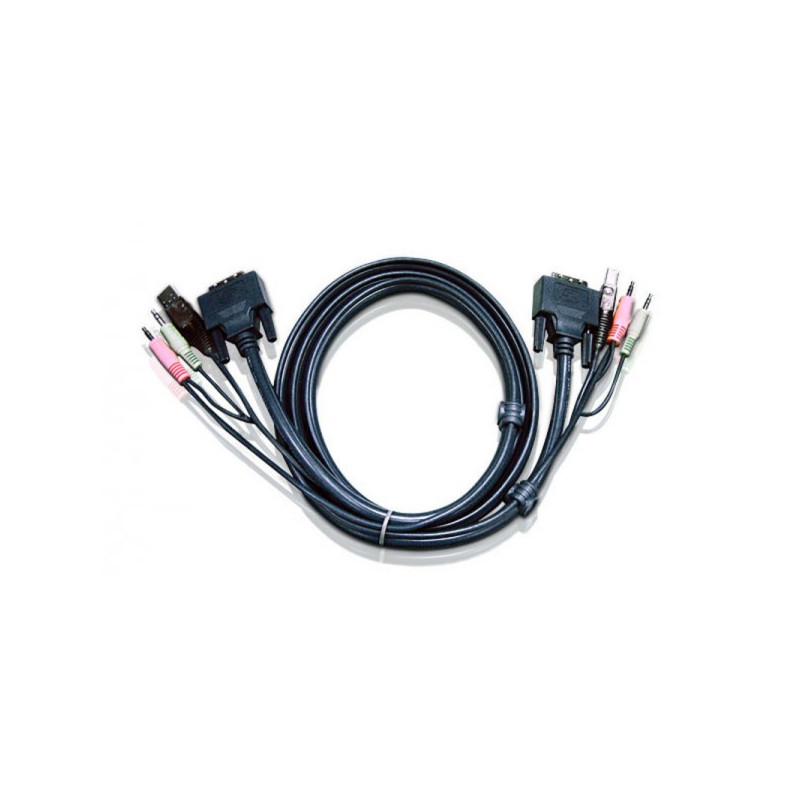 Aten  2L-7D03UD keyboard video mouse (KVM) cable