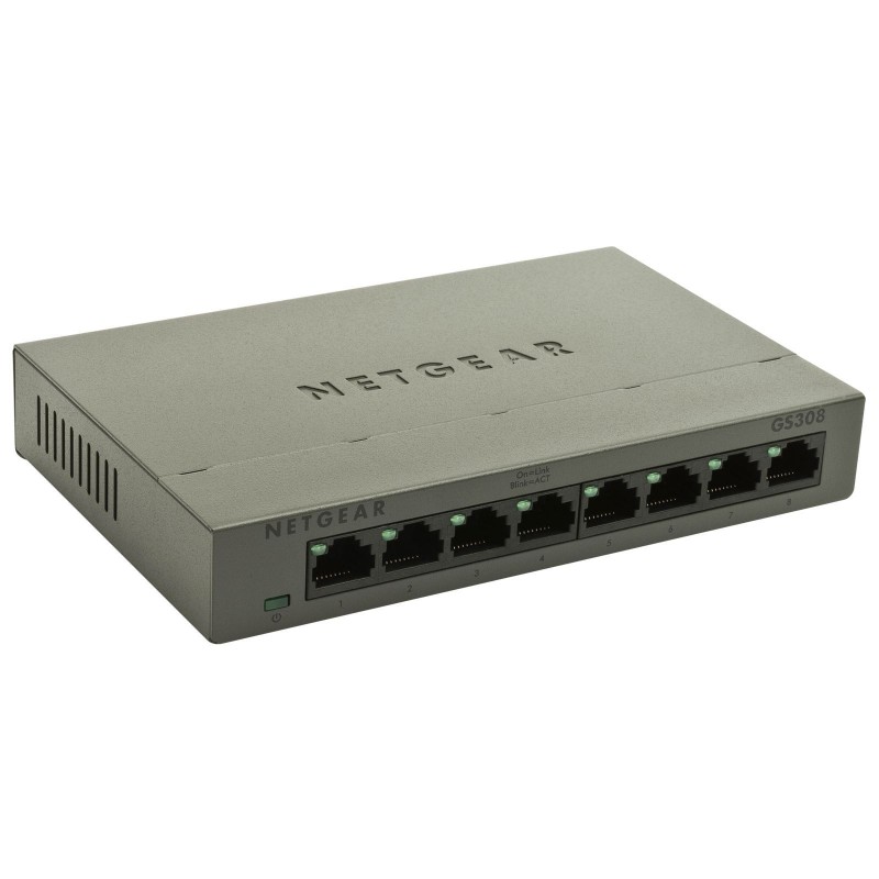 Netgear 8-port Gigabit Ethernet Switch - GS308