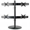Tripp Lite Quad Monitor Mount Stand for 10" to 26" Flat-Screen Displays | Tripp Lite Flat Panel Desk Mounts