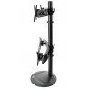 Tripp Lite Quad Monitor Mount Stand for 10" to 26" Flat-Screen Displays | Tripp Lite Flat Panel Desk Mounts