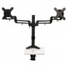 Tripp Lite Dual Full Motion Flex Arm Desk Clamp for 13" to 27" Monitors | Tripp Lite Flat Panel Desk Mounts