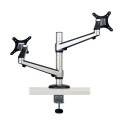Tripp Lite Dual Full Motion Flex Arm Desk Clamp for 13" to 27" Monitors