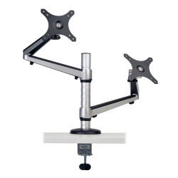Tripp Lite Dual Full Motion Flex Arm Desk Clamp for 13" to 27" Monitors | Tripp Lite Flat Panel Desk Mounts