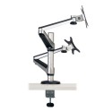 Tripp Lite Dual Full Motion Flex Arm Desk Clamp for 13" to 27" Monitors