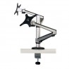 Tripp Lite Dual Full Motion Flex Arm Desk Clamp for 13" to 27" Monitors | Tripp Lite Flat Panel Desk Mounts