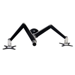 Tripp Lite Dual Full Motion Flex Arm Desk Clamp for 13" to 27" Monitors | Tripp Lite Flat Panel Desk Mounts