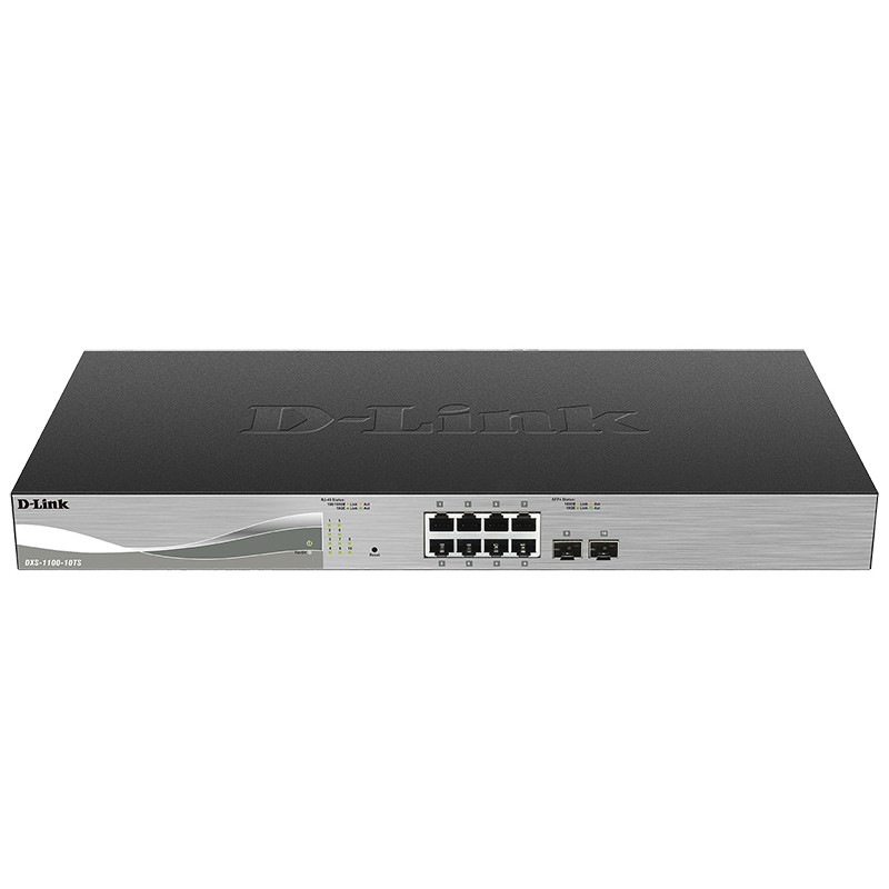 D-Link DXS-1100-10TS 10-Port 10 Gigabit Ethernet Smart Switch