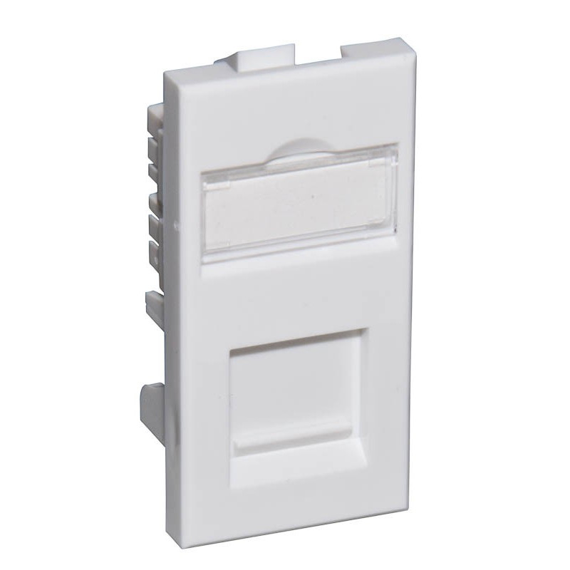 Cat6 FTP Shielded RJ45 Module (Euromod Size) Cat6 FTP Shielded RJ45 Module (Euromod Size)
