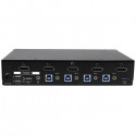 StarTech.com 4-Port DisplayPort KVM Switch - USB 3.0 - 4K