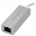 StarTech.com USB-C to Gigabit Network Adapter - Silver