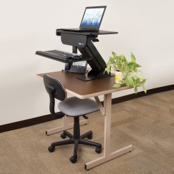 Tripp Lite WorkWise Standing Desk-Clamp Workstation | Tripp Lite Flat Panel Desk Mounts