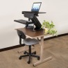 Tripp Lite WorkWise Standing Desk-Clamp Workstation | Tripp Lite Flat Panel Desk Mounts