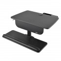 Tripp Lite WorkWise Standing Desk-Clamp Workstation