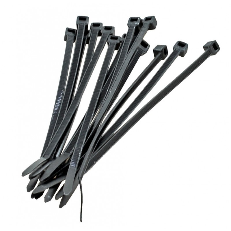 C2G 43039 11.5 Inch Cable Tie Multipack TAA Compliant Black 100 Pack