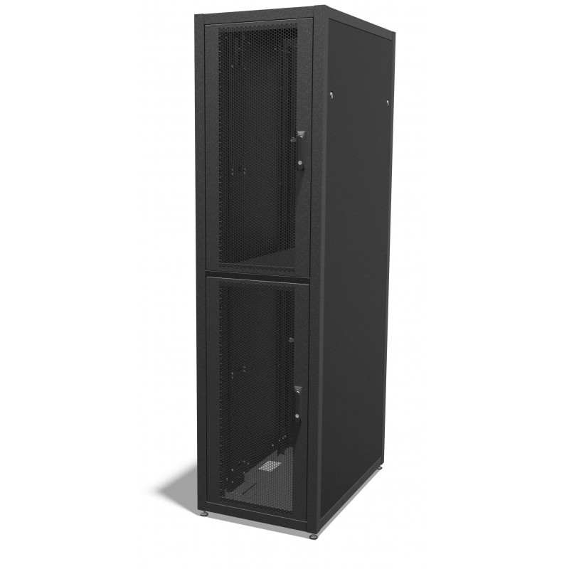 42u 600mm x 1000mm 2 Compartment CoLocation Server Rack