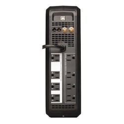 Tripp Lite SmartPro LCD 120V 1000VA 500W Line-Interactive Desktop UPS, AVR, Tower, USB, TEL/DSL/Coax, 8 Outlets, ENERGY STAR | T