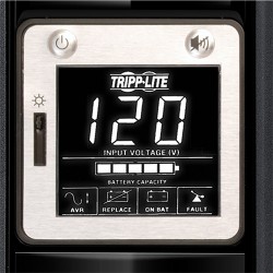 Tripp Lite SmartPro LCD 120V 1000VA 500W Line-Interactive Desktop UPS, AVR, Tower, USB, TEL/DSL/Coax, 8 Outlets, ENERGY STAR | T