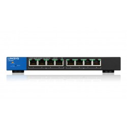 Linksys LGS308P 8-Port Smart Gigabit PoE+ Switch