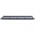 Half U Cat 6 UTP Elite Patch Panel
