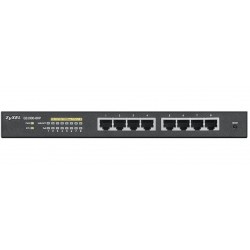 ZyXEL GS1900-8HP Managed L2 Gigabit Ethernet (10/100/1000) Power over Ethernet (PoE) Black