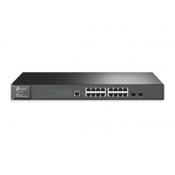 TP-LINK T2600G-18TS Managed L2 Gigabit Ethernet (10/100/1000) Black network switch