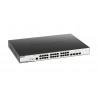 D-Link DGS-3000 Managed L2 Gigabit Ethernet (10/100/1000) Power over Ethernet (PoE) 1U Black