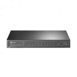TP-LINK T1500G-10PS Managed L2/L4 Gigabit Ethernet (10/100/1000) Power over Ethernet (PoE) Black network switch
