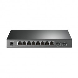 TP-LINK T1500G-10PS Managed L2/L4 Gigabit Ethernet (10/100/1000) Power over Ethernet (PoE) Black network switch