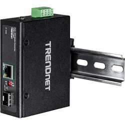 Trendnet TI-PF11SFP 2000Mbit/s 0.56nm Black network media converter