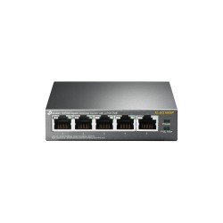 TP-LINK TL-SG1005P Unmanaged Gigabit Ethernet (10/100/1000) Power over Ethernet (PoE) Black network switch