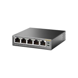 TP-LINK TL-SG1005P Unmanaged Gigabit Ethernet (10/100/1000) Power over Ethernet (PoE) Black network switch