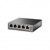 TP-LINK TL-SG1005P Unmanaged Gigabit Ethernet (10/100/1000) Power over Ethernet (PoE) Black network switch