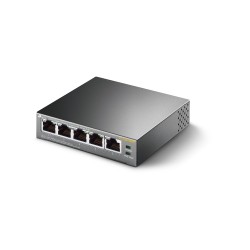 TP-LINK TL-SG1005P Unmanaged Gigabit Ethernet (10/100/1000) Power over Ethernet (PoE) Black network switch
