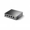 TP-LINK TL-SG1005P Unmanaged Gigabit Ethernet (10/100/1000) Power over Ethernet (PoE) Black network switch
