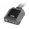 Aten CS22DP Black KVM switch