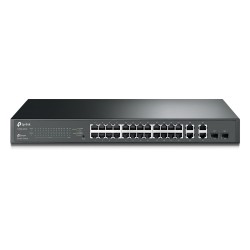 TP-LINK T1500-28TC L2 Fast Ethernet (10/100) Black network switch