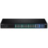 Trendnet TPE-5028WS Managed Gigabit Ethernet (10/100/1000) Power over Ethernet (PoE) 1U Black network switch