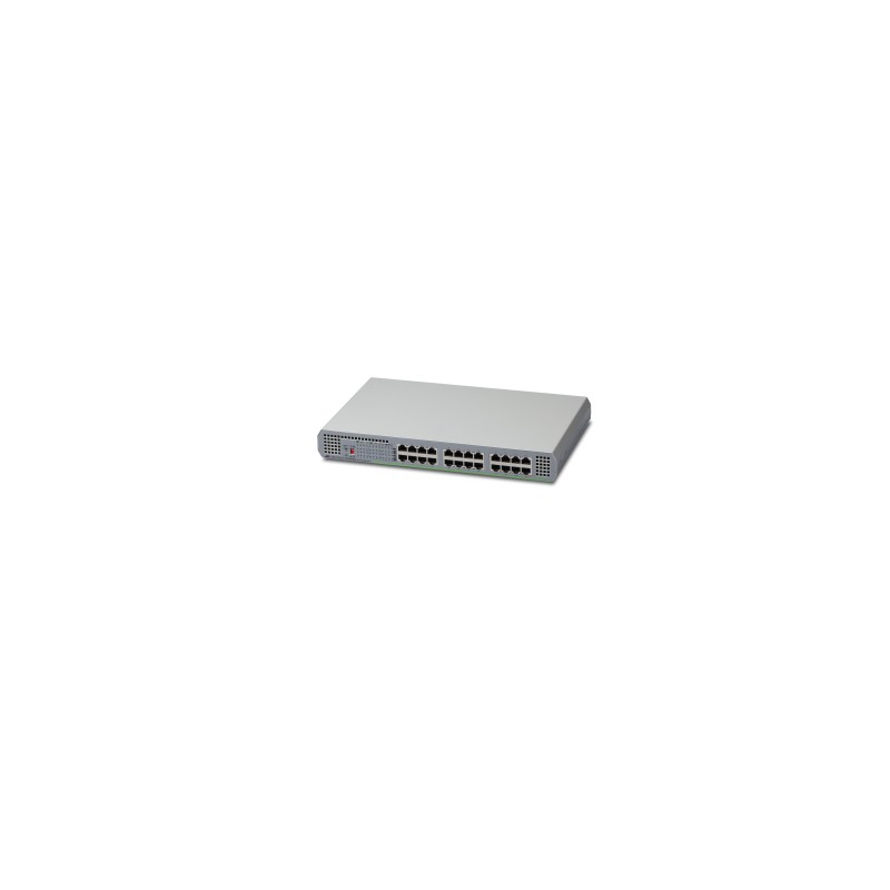 Allied Telesis AT-GS910/24 Unmanaged Gigabit Ethernet (10/100/1000) Grey network switch