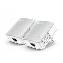 TP-LINK TL-PA4010KIT 600Mbit/s Ethernet LAN White 2pc(s) PowerLine network adapter